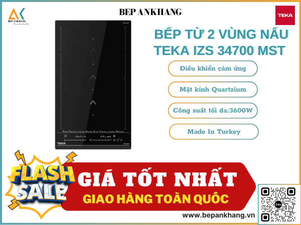 Bếp từ Domino Teka IZS 34700 MST - Made In Turkey